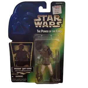 Star Wars The Power of‎ the Force Weequay Skiff Guard Action Figure 1996 New